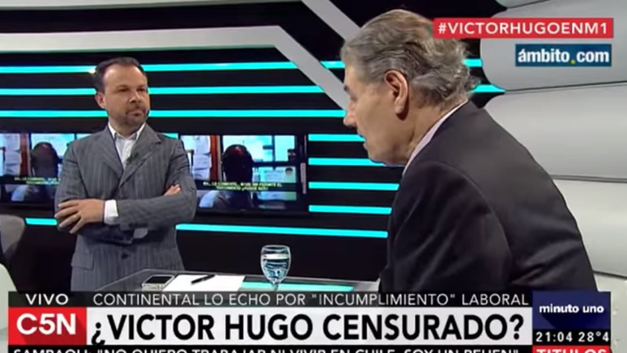 Minuto Uno C5n Gato Sylvestre 11enero2016 Victor Hugo Morales