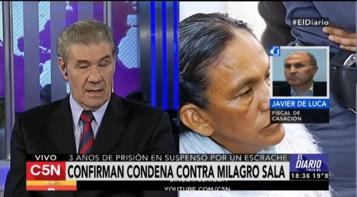 Confirman condena contra Milagro Sala