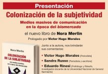 Presentación del libro «Colonización de la Subjetividad», de Nora Merlin