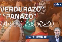 «Verdurazo» y «Panazo» por el tarifazo