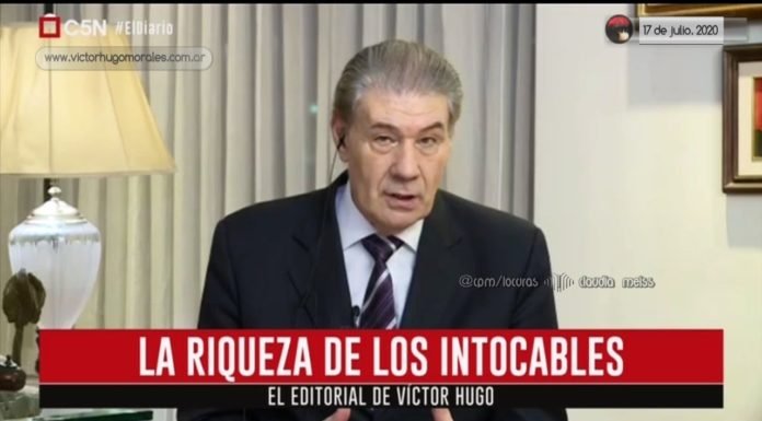 Editorial de Víctor Hugo Morales en «El Diario»; C5N | Viernes 17 de Julio de 2020.-