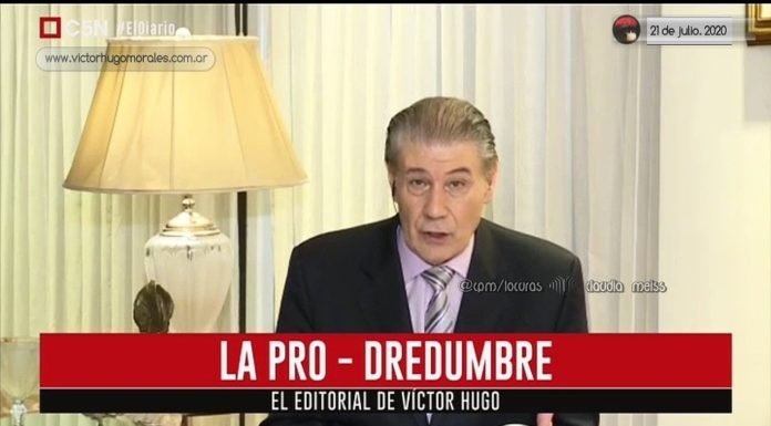 Editorial de Víctor Hugo Morales en «El Diario»; C5N | Martes 21 de Julio de 2020.-