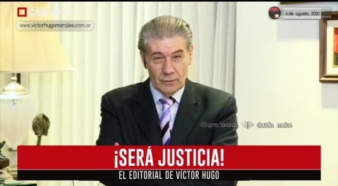 Editorial de Víctor Hugo Morales en «El Diario»; C5N | Jueves 06 de Agosto de 2020.-