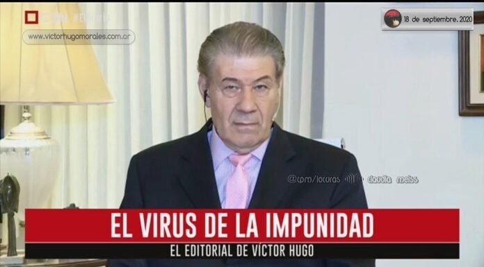 Editorial de Víctor Hugo Morales en «El Diario»; C5N | Viernes 18 de Septiembre de 2020.-