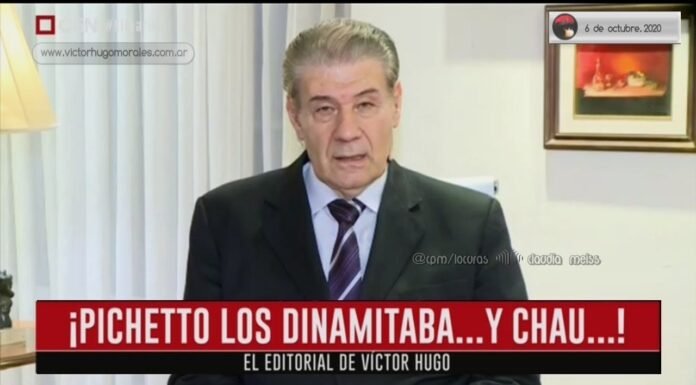 Editorial de Víctor Hugo Morales en «El Diario»; C5N | Martes 06 de Octubre de 2020.-
