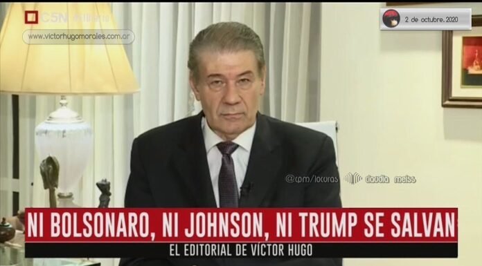 Editorial de Víctor Hugo Morales en «El Diario»; C5N | Viernes 02 de Octubre de 2020.-