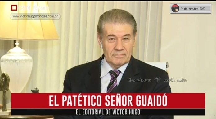 Editorial de Víctor Hugo Morales en «El Diario»; C5N | Miércoles 14 de Octubre de 2020.-