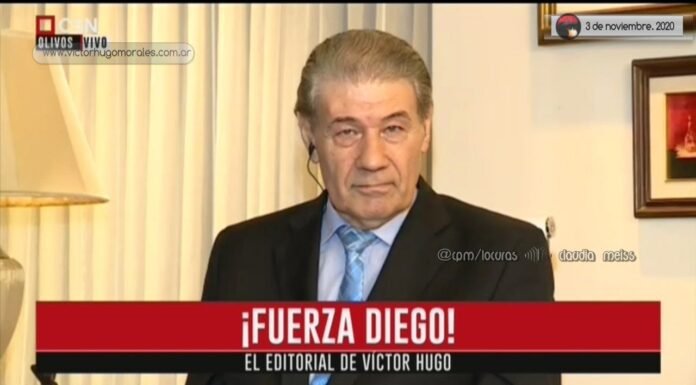 Editorial de Víctor Hugo Morales en «El Diario»; C5N | Martes 03 de Noviembre de 2020.-