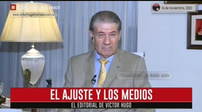 Editorial de Víctor Hugo Morales en «El Diario»; C5N | Lunes 16 de Noviembre de 2020.-