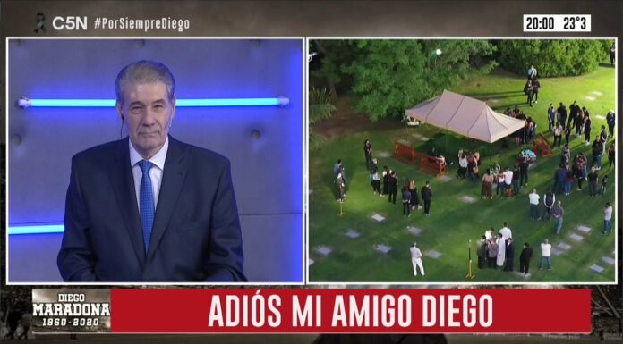 Adiós mi amigo Diego.