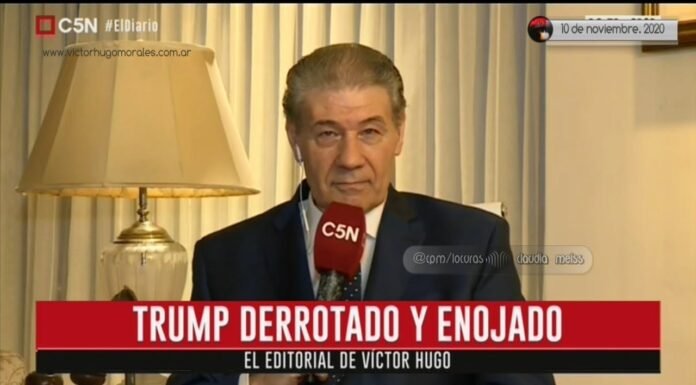 Editorial de Víctor Hugo Morales en «El Diario»; C5N | Martes 10 de Noviembre de 2020.-