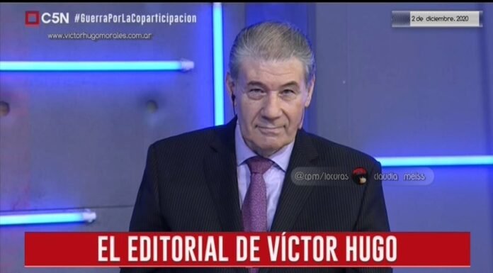 Editorial de Víctor Hugo Morales en «El Diario»; C5N | Miércoles 02 de Diciembre de 2020.-