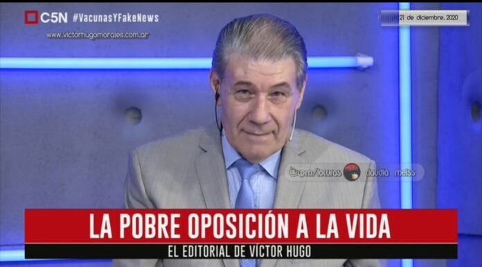 Editorial de Víctor Hugo Morales en «El Diario»; C5N | Lunes 21 de Diciembre de 2020.-