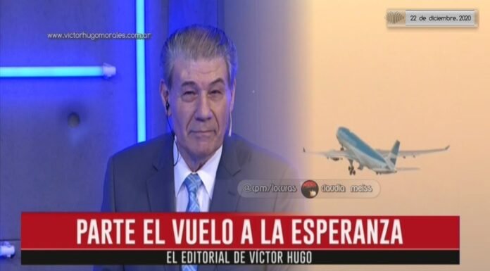 Editorial de Víctor Hugo Morales en «El Diario»; C5N | Martes 22 de Diciembre de 2020.-