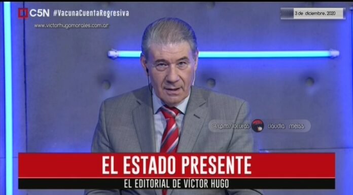 Editorial de Víctor Hugo Morales en «El Diario»; C5N | Jueves 03 de Diciembre de 2020.-