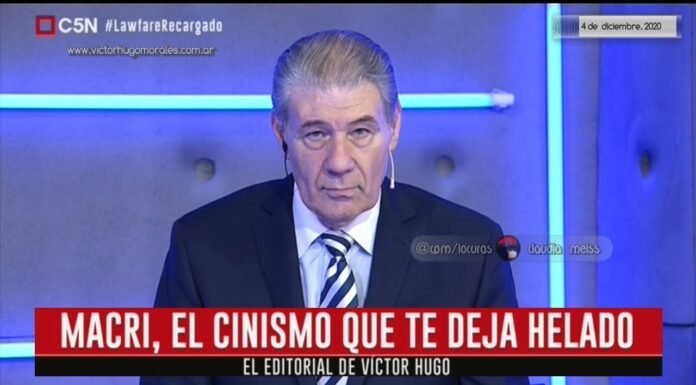 Editorial de Víctor Hugo Morales en «El Diario»; C5N | Viernes 04 de Diciembre de 2020.-