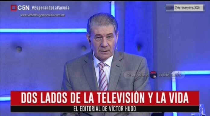 Editorial de Víctor Hugo Morales en «El Diario»; C5N | Jueves 17 de Diciembre de 2020.-