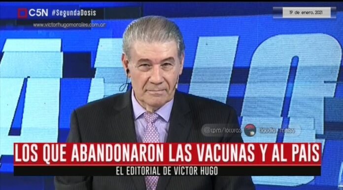 Editorial de Víctor Hugo Morales en «El Diario»; C5N | Martes 19 de Enero de 2021.-