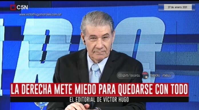 Editorial de Víctor Hugo Morales en «El Diario»; C5N | Miércoles 27 de Enero de 2021.-
