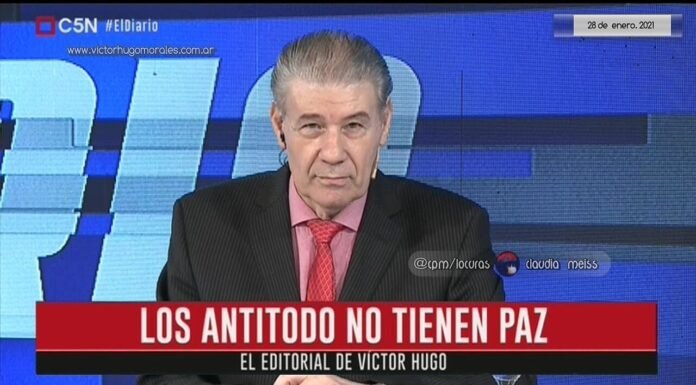 Editorial de Víctor Hugo Morales en «El Diario»; C5N | Jueves 28 de Enero de 2021.-