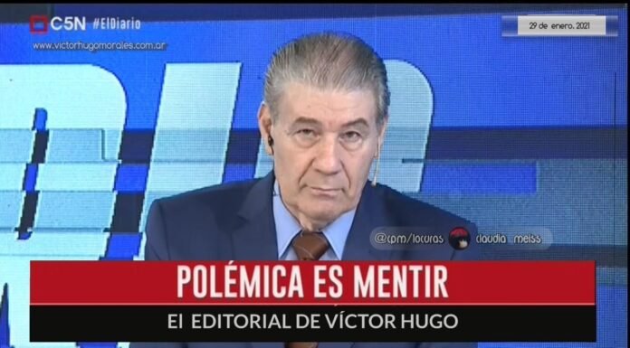 Editorial de Víctor Hugo Morales en «El Diario»; C5N | Viernes 29 de Enero de 2021.-