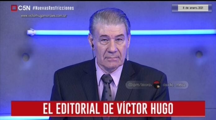 Editorial de Víctor Hugo Morales en «El Diario»; C5N | Viernes 08 de Enero de 2021.-