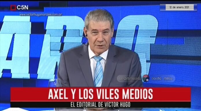 Editorial de Víctor Hugo Morales en «El Diario»; C5N | Martes 12 de Enero de 2021.-
