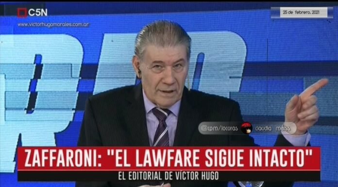 Editorial de Víctor Hugo Morales en «El Diario»; C5N | Jueves 25 de Febrero de 2021.-