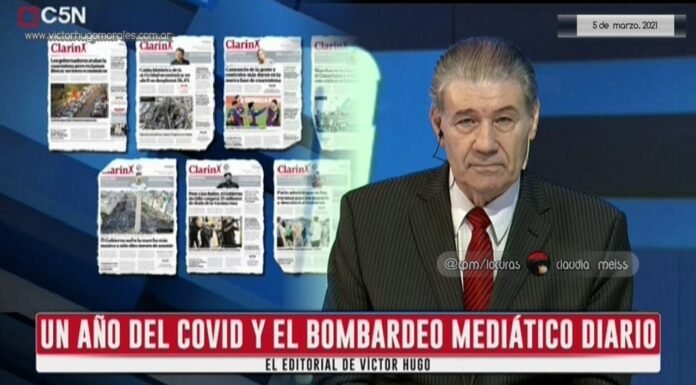 Editorial de Víctor Hugo Morales en «El Diario»; C5N | Viernes 05 de Marzo de 2021.-