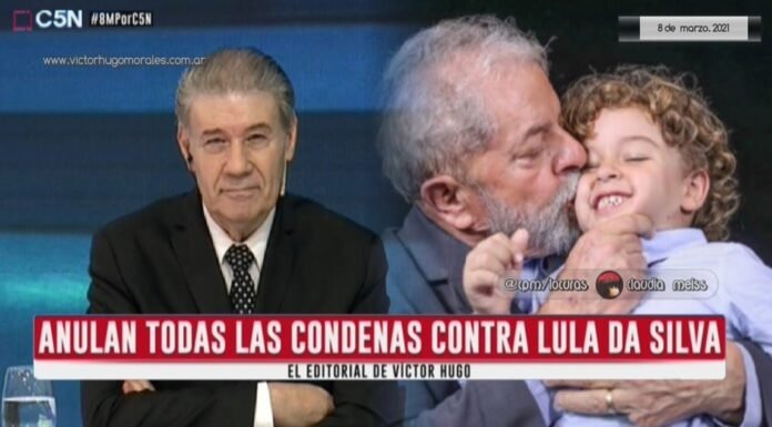 Editorial de Víctor Hugo Morales en «El Diario»; C5N | Lunes 08 de Marzo de 2021.-