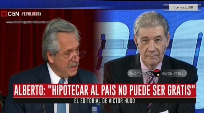 Editorial de Víctor Hugo Morales en «El Diario»; C5N | Lunes 01 de Marzo de 2021.-