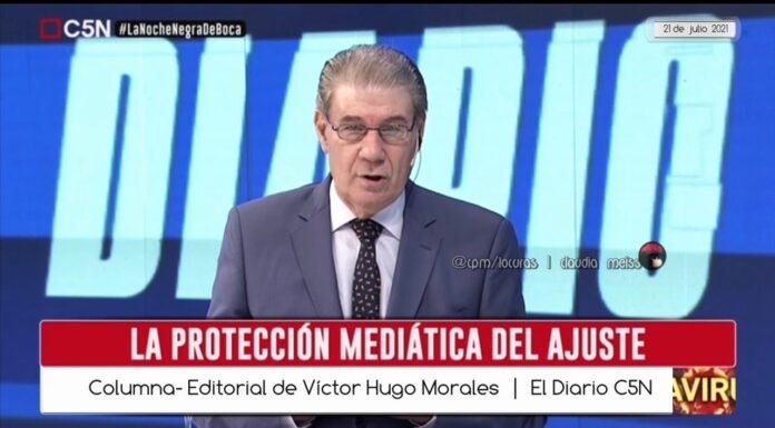 Editorial de Víctor Hugo Morales en «El Diario»; C5N | Miércoles 21 de Julio de 2021.-