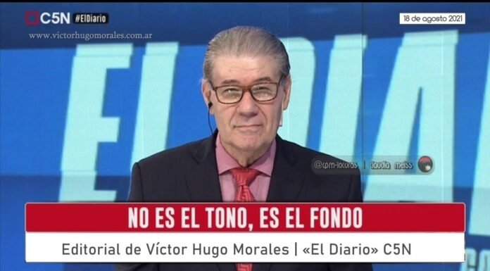 Editorial en «El Diario» de C5N | Miércoles 18 de Agosto de 2021.-