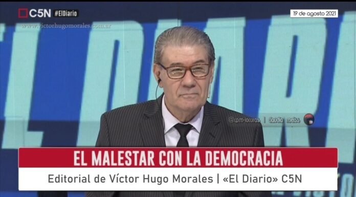 Editorial en «El Diario» de C5N | Jueves 19 de Agosto de 2021.-