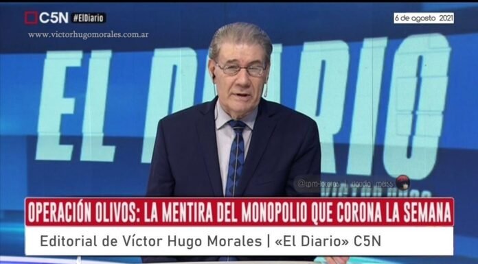 Editorial en «El Diario» de C5N | Viernes 06 de Agosto de 2021.-