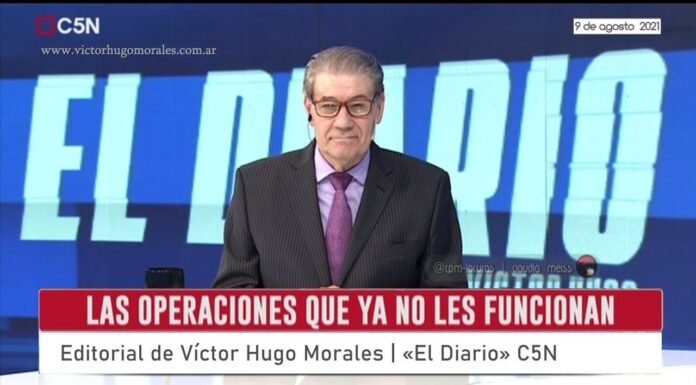Editorial en «El Diario» de C5N | Lunes 09 de Agosto de 2021.-