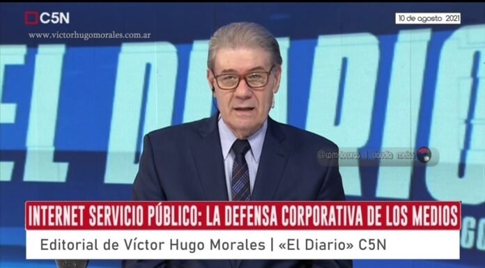 Editorial en «El Diario» de C5N | Martes 10 de Agosto de 2021.-