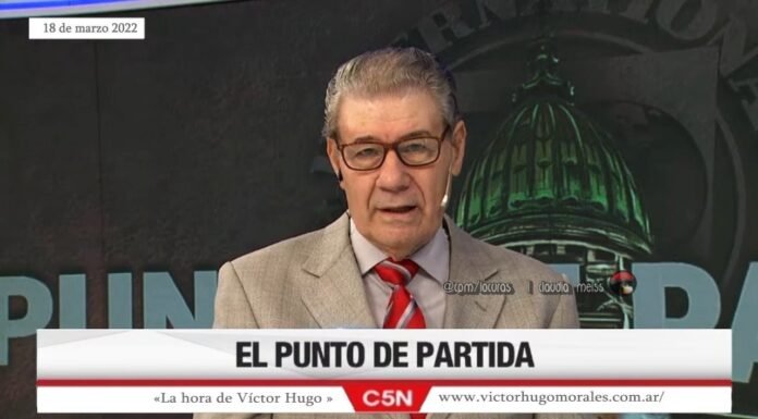 «La hora de Víctor Hugo» en C5N | Viernes 18 de marzo de 2022.-