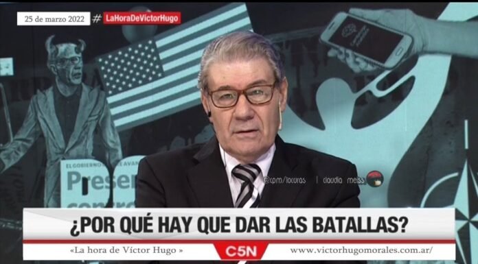 «La hora de Víctor Hugo» en C5N | Viernes 25 de marzo de 2021.-