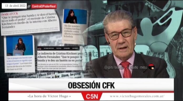 «La hora de Víctor Hugo» en C5N | Miércoles 13 de Abril de 2022.-